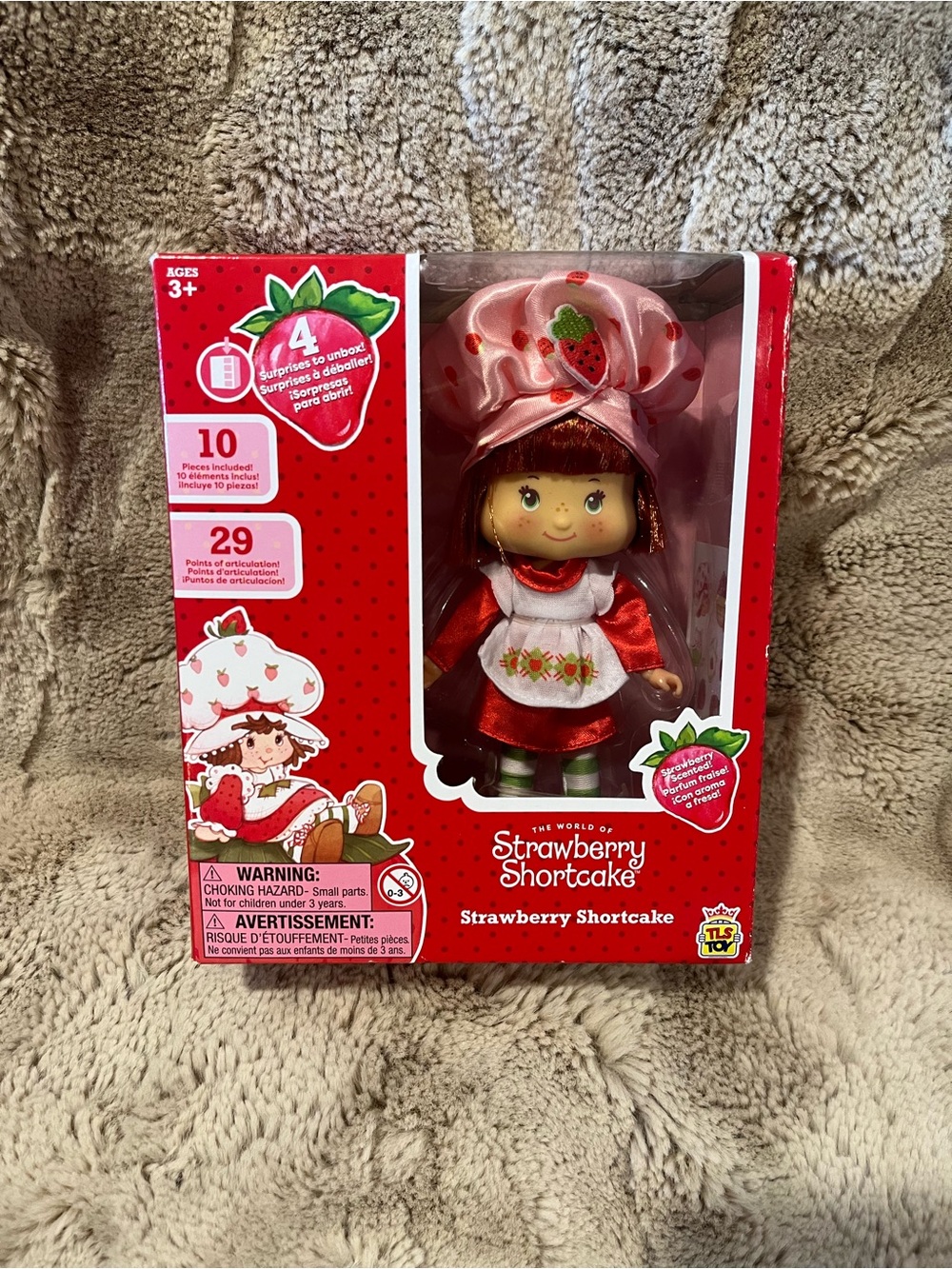 Strawberry Shortcake 5.5” Doll & Accessories Scented